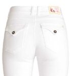 Flinn L32 Jeans White zakken detail - DNM Pure